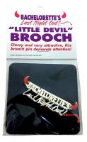 Bachelorette Little Devil Pin Broach - Discount LGBT Bachelorette Party Favors & Ideas